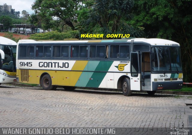 Empresa Gontijo de Transportes 9145 na cidade de Belo Horizonte, Minas Gerais, Brasil, por Wágner  Gontijo. ID da foto: 926683.