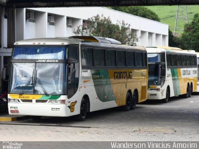Empresa Gontijo de Transportes 15420 na cidade de Governador Valadares, Minas Gerais, Brasil, por Wanderson Vinícius Amorim. Número da foto: #926465.