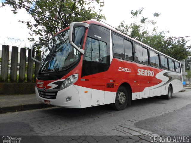 Viação Serro 23811 na cidade de Belo Horizonte, Minas Gerais, Brasil, por Sergio Alves. ID da foto: 927677.