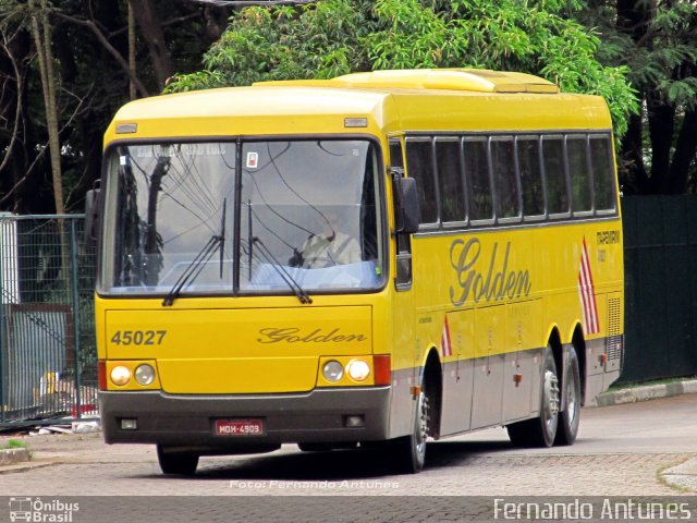 Viação Itapemirim 45027 na cidade de São Paulo, São Paulo, Brasil, por Fernando Antunes. Número da foto: #927896.