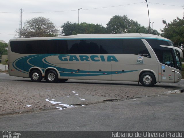 Viação Garcia 7926 na cidade de São Paulo, São Paulo, Brasil, por Fabiano de Oliveira Prado. Número da foto: #926503.