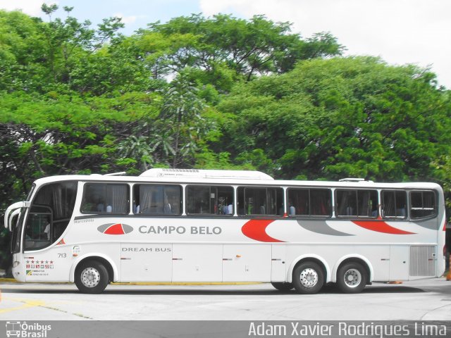 Viação Campo Belo - VCB Transportes 713 na cidade de São Paulo, São Paulo, Brasil, por Adam Xavier Rodrigues Lima. ID da foto: 927174.