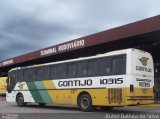 Empresa Gontijo de Transportes 10315 na cidade de Coronel Fabriciano, Minas Gerais, Brasil, por Joase Batista da Silva. ID da foto: :id.