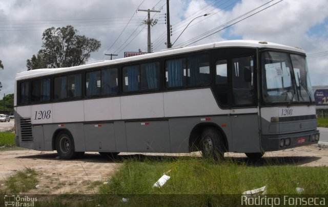 Ônibus Particulares 1208 na cidade de Maceió, Alagoas, Brasil, por Rodrigo Fonseca. ID da foto: 929933.