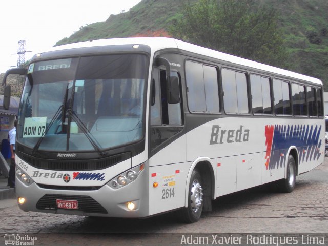 Breda Transportes e Serviços 2614 na cidade de Cubatão, São Paulo, Brasil, por Adam Xavier Rodrigues Lima. Número da foto: #928698.