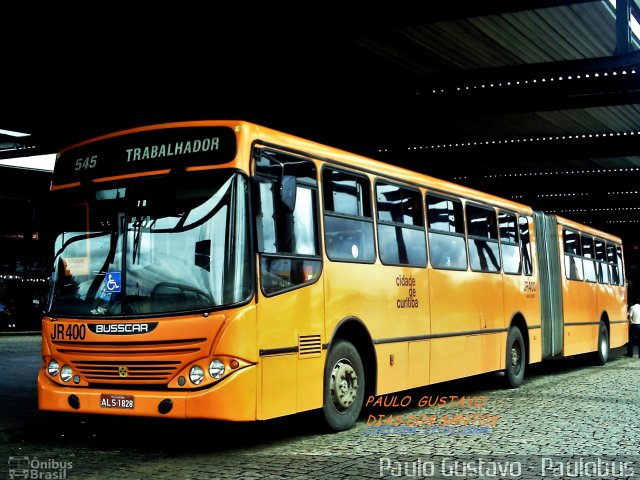 Auto Viação Água Verde JR400 na cidade de Curitiba, Paraná, Brasil, por Paulo Gustavo. ID da foto: 928866.