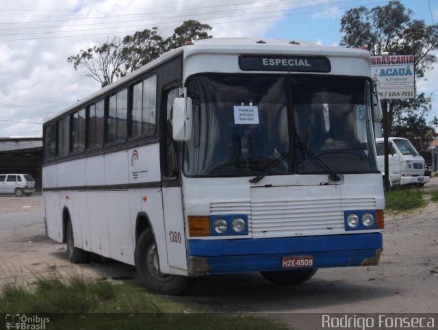 Ônibus Particulares 1380 na cidade de Maceió, Alagoas, Brasil, por Rodrigo Fonseca. ID da foto: 929886.