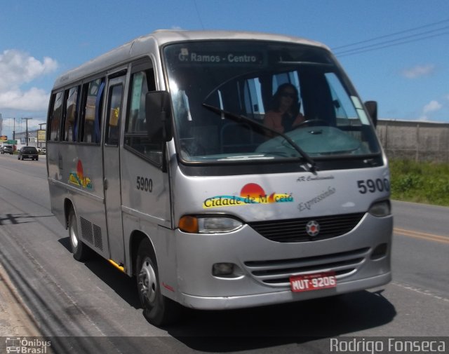 Viação Cidade de Maceió 5900 na cidade de Maceió, Alagoas, Brasil, por Rodrigo Fonseca. Número da foto: #929959.