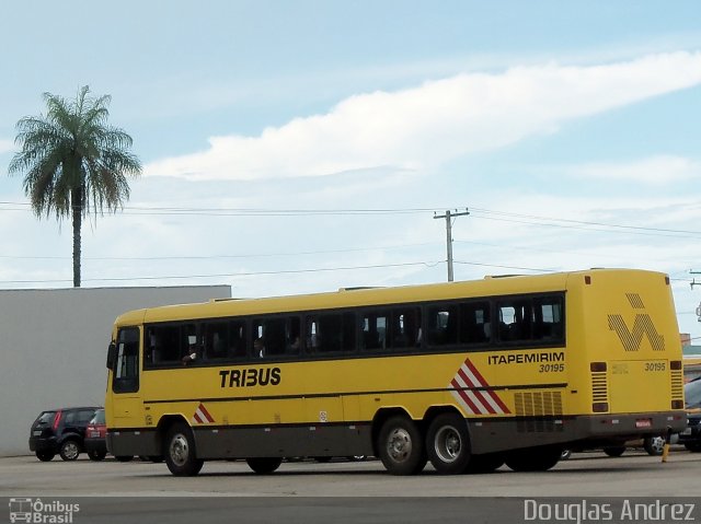 Viação Itapemirim 30195 na cidade de Goiânia, Goiás, Brasil, por Douglas Andrez. ID da foto: 929451.