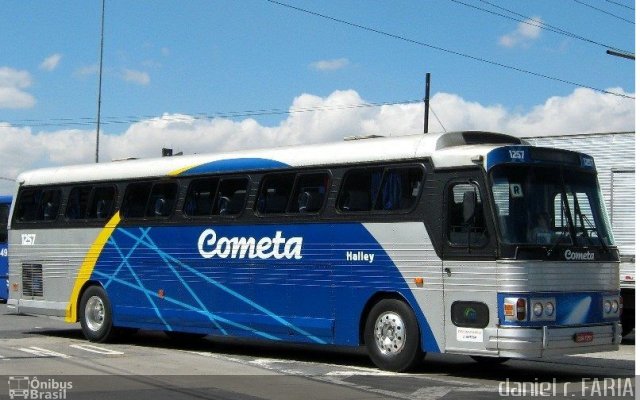 Viação Cometa 1257 na cidade de São Paulo, São Paulo, Brasil, por Daniel R.  Faria. ID da foto: 932000.