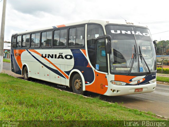 Expresso União 10114 na cidade de Araxá, Minas Gerais, Brasil, por Lucas Borges . Número da foto: #931447.