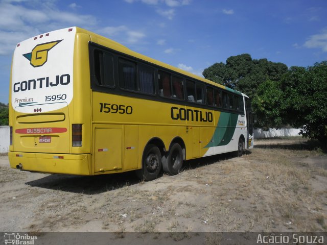 Empresa Gontijo de Transportes 15950 na cidade de Nanuque, Minas Gerais, Brasil, por Acácio Souza. Número da foto: #931180.