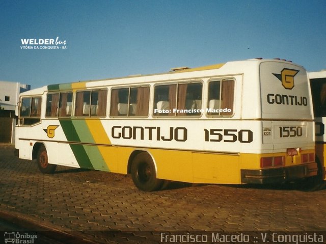 Empresa Gontijo de Transportes 1550 na cidade de Vitória da Conquista, Bahia, Brasil, por Welder Dias. ID da foto: 931464.