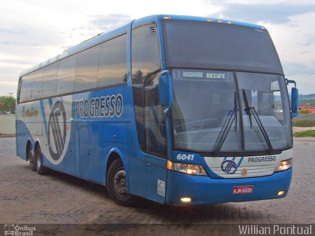 Auto Viação Progresso 6041 na cidade de Caruaru, Pernambuco, Brasil, por Willian Pontual. Número da foto: #931634.