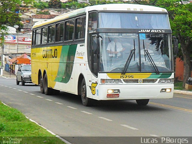 Empresa Gontijo de Transportes 15795 na cidade de Araxá, Minas Gerais, Brasil, por Lucas Borges . Número da foto: #931406.