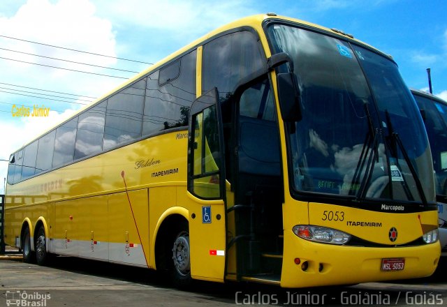 Viação Itapemirim 5053 na cidade de Goiânia, Goiás, Brasil, por Carlos Júnior. Número da foto: #933766.