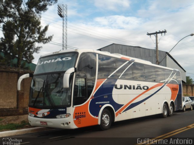 Expresso União 10064 na cidade de Araxá, Minas Gerais, Brasil, por Guilherme Antonio. Número da foto: #933265.
