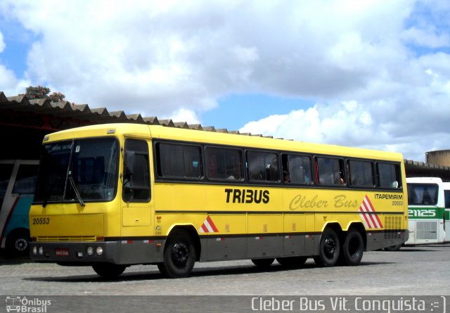 Viação Itapemirim 20553 na cidade de Vitória da Conquista, Bahia, Brasil, por Cleber Bus. ID da foto: 932942.