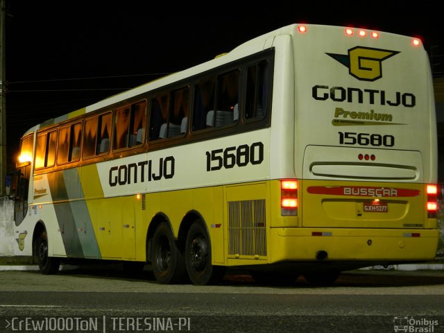 Empresa Gontijo de Transportes 15680 na cidade de Teresina, Piauí, Brasil, por Clemilton Rodrigues . Número da foto: #932744.
