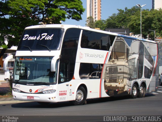 Transpen Transporte Coletivo e Encomendas 36010 na cidade de Sorocaba, São Paulo, Brasil, por EDUARDO - SOROCABUS. Número da foto: #934079.