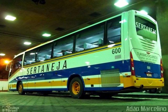 Viação Sertaneja 600 na cidade de Belo Horizonte, Minas Gerais, Brasil, por Adão Raimundo Marcelino. ID da foto: 936438.