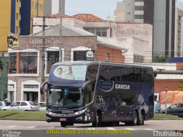 Viação Garcia 7147 na cidade de Curitiba, Paraná, Brasil, por Paulo Roberto Chulis. Número da foto: #937343.