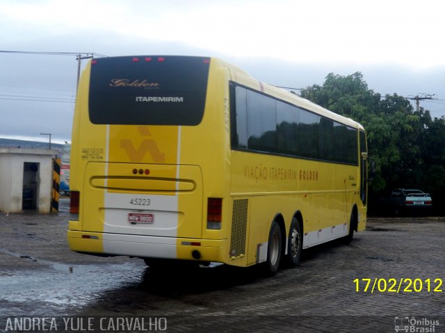 Viação Itapemirim 45223 na cidade de Vitória da Conquista, Bahia, Brasil, por Andrea Yule Carvalho. Número da foto: #936660.