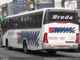 Breda Transportes e Serviços 492 na cidade de Cubatão, São Paulo, Brasil, por Adam Xavier Rodrigues Lima. Número da foto: #937823.