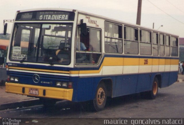 Viação Ferraz 205 na cidade de São Paulo, São Paulo, Brasil, por Maurice  Gonçalves Natacci. Número da foto: #939233.