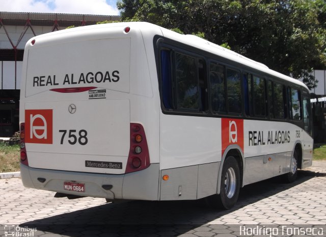 Real Alagoas de Viação 758 na cidade de Maceió, Alagoas, Brasil, por Rodrigo Fonseca. Número da foto: #939667.