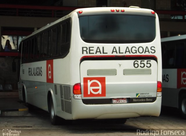 Real Alagoas de Viação 655 na cidade de Maceió, Alagoas, Brasil, por Rodrigo Fonseca. Número da foto: #939663.