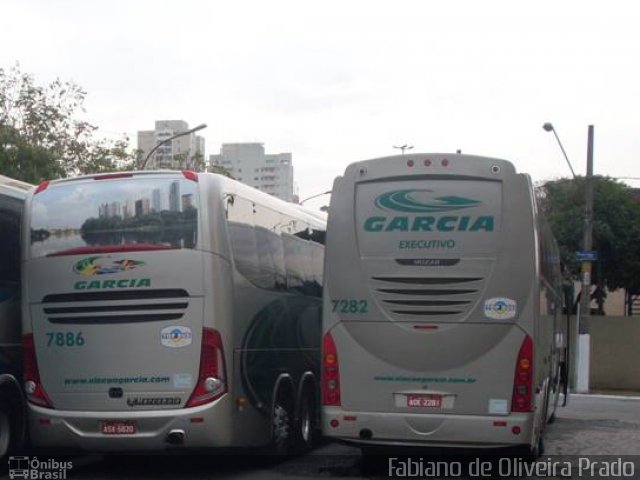 Viação Garcia 7282 na cidade de São Paulo, São Paulo, Brasil, por Fabiano de Oliveira Prado. ID da foto: 940523.