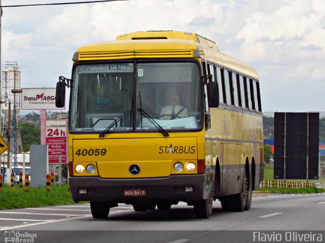Viação Itapemirim 40059 na cidade de Resende, Rio de Janeiro, Brasil, por Flávio Oliveira. Número da foto: #941056.