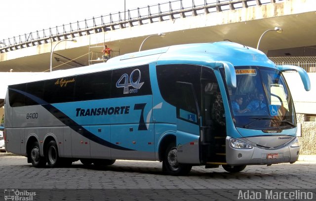 Transnorte - Transporte e Turismo Norte de Minas 84100 na cidade de Belo Horizonte, Minas Gerais, Brasil, por Adão Raimundo Marcelino. Número da foto: #941960.