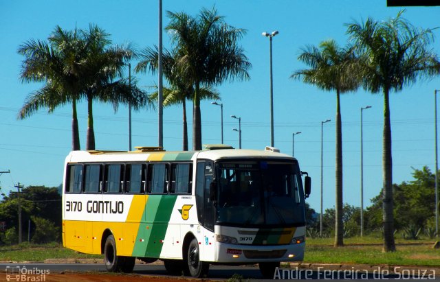 Empresa Gontijo de Transportes 3170 na cidade de Montes Claros, Minas Gerais, Brasil, por Andre Ferreira de Souza. ID da foto: 941458.