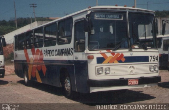 Rápido Campinas 794 na cidade de Campinas, São Paulo, Brasil, por Maurice  Gonçalves Natacci. ID da foto: 941016.