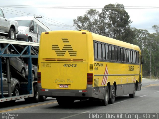 Viação Itapemirim 41043 na cidade de Vitória da Conquista, Bahia, Brasil, por Cleber Bus. Número da foto: #941858.