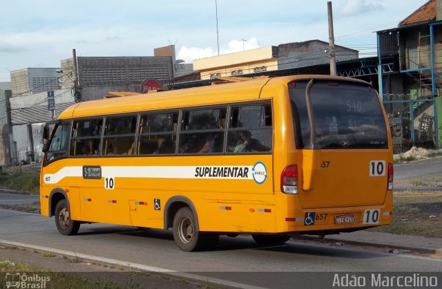 Transporte Suplementar de Belo Horizonte 657 na cidade de Belo Horizonte, Minas Gerais, Brasil, por Adão Raimundo Marcelino. ID da foto: 941916.