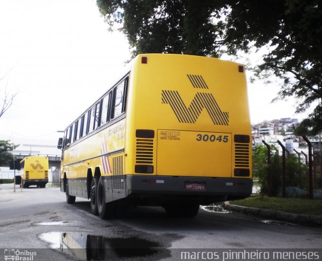 Viação Itapemirim 30045 na cidade de Vitória, Espírito Santo, Brasil, por Marcos Pinnheiro Meneses. Número da foto: #887995.
