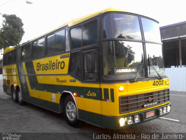 Expresso Brasileiro 4002 na cidade de Rio de Janeiro, Rio de Janeiro, Brasil, por Lucas Oliveira. Número da foto: #888916.