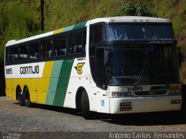 Empresa Gontijo de Transportes 11185 na cidade de João Monlevade, Minas Gerais, Brasil, por Antonio Carlos Fernandes. Número da foto: #888004.
