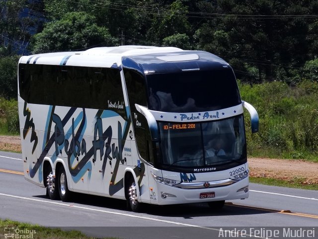 Pedra Azul Turismo 22000 na cidade de Irati, Paraná, Brasil, por André Felipe Mudrei. Número da foto: #942689.