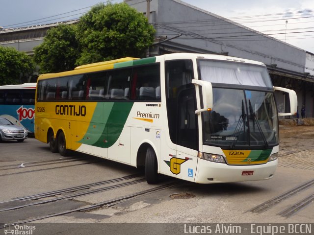 Empresa Gontijo de Transportes 12205 na cidade de Rio de Janeiro, Rio de Janeiro, Brasil, por Lucas Alvim. Número da foto: #942610.