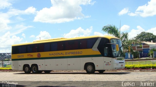 Nacional Expresso 12605 na cidade de Uberlândia, Minas Gerais, Brasil, por Celso  Junior. Número da foto: #943676.