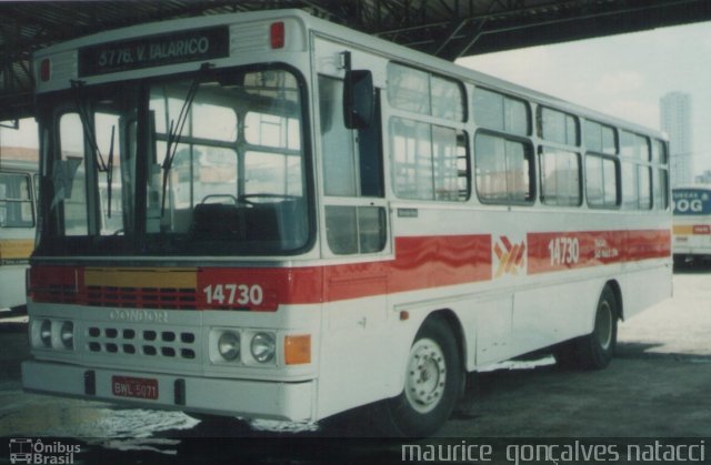 Viação São Paulo 14 730 na cidade de São Paulo, São Paulo, Brasil, por Maurice  Gonçalves Natacci. Número da foto: #942743.