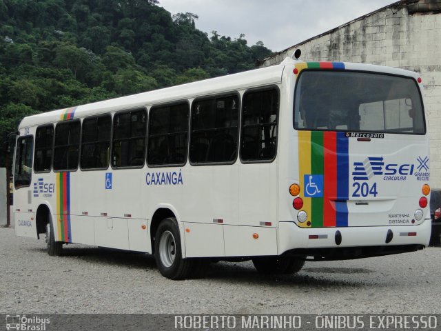 Rodoviária Caxangá 204 na cidade de Duque de Caxias, Rio de Janeiro, Brasil, por Roberto Marinho - Ônibus Expresso. ID da foto: 943913.