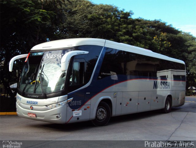 Viação Nasser 208115 na cidade de São Paulo, São Paulo, Brasil, por Cristiano Soares da Silva. Número da foto: #943894.