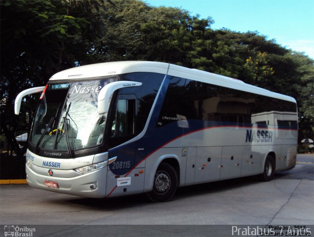 Viação Nasser 208115 na cidade de São Paulo, São Paulo, Brasil, por Cristiano Soares da Silva. ID da foto: 943894.