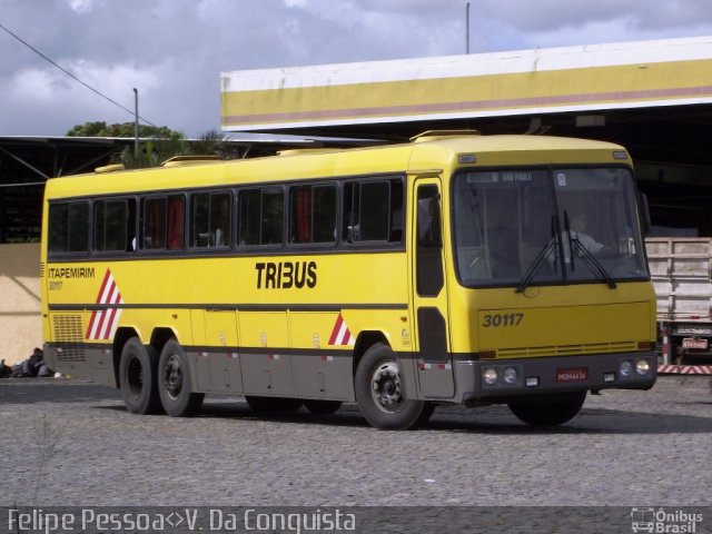 Viação Itapemirim 30117 na cidade de Vitória da Conquista, Bahia, Brasil, por Felipe Pessoa de Albuquerque. ID da foto: 943024.