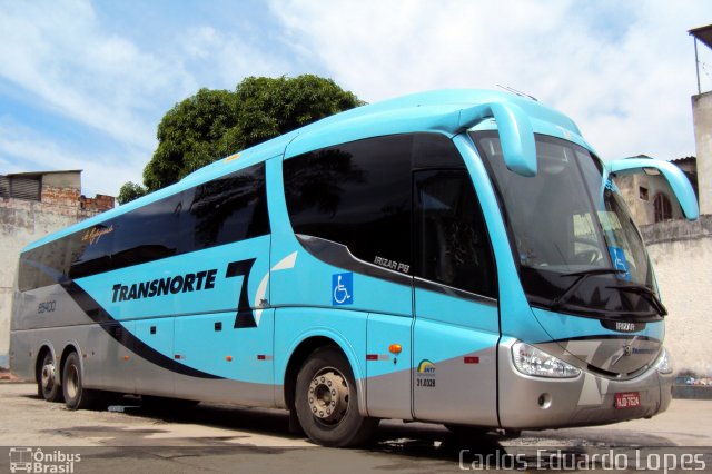 Transnorte - Transporte e Turismo Norte de Minas 85400 na cidade de Rio de Janeiro, Rio de Janeiro, Brasil, por Carlos Eduardo Lopes. Número da foto: #944941.